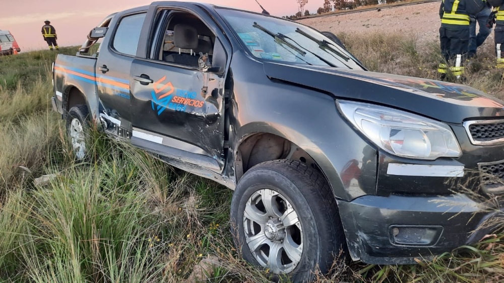 TRIPLE CHOQUE CON HERIDOS EN LA RUTA 33