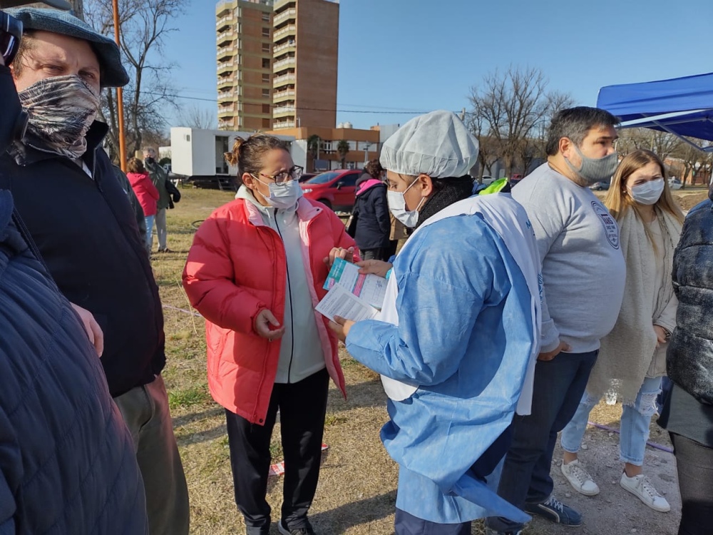 EL TREN SANITARIO ESTÁ EN EL DISITRITO