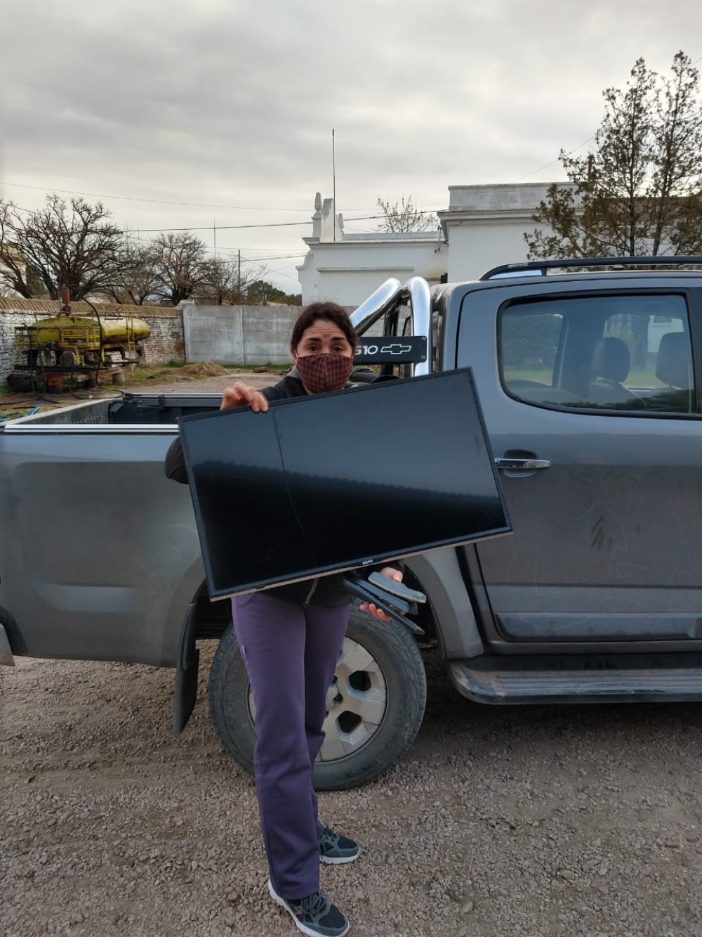 AYER VIERNES SE REALIZÓ LA RECOLECCIÓN DE RESIDUOS ELECTRÓNICOS EN LAS LOCALIDADES DEL DISTRITO