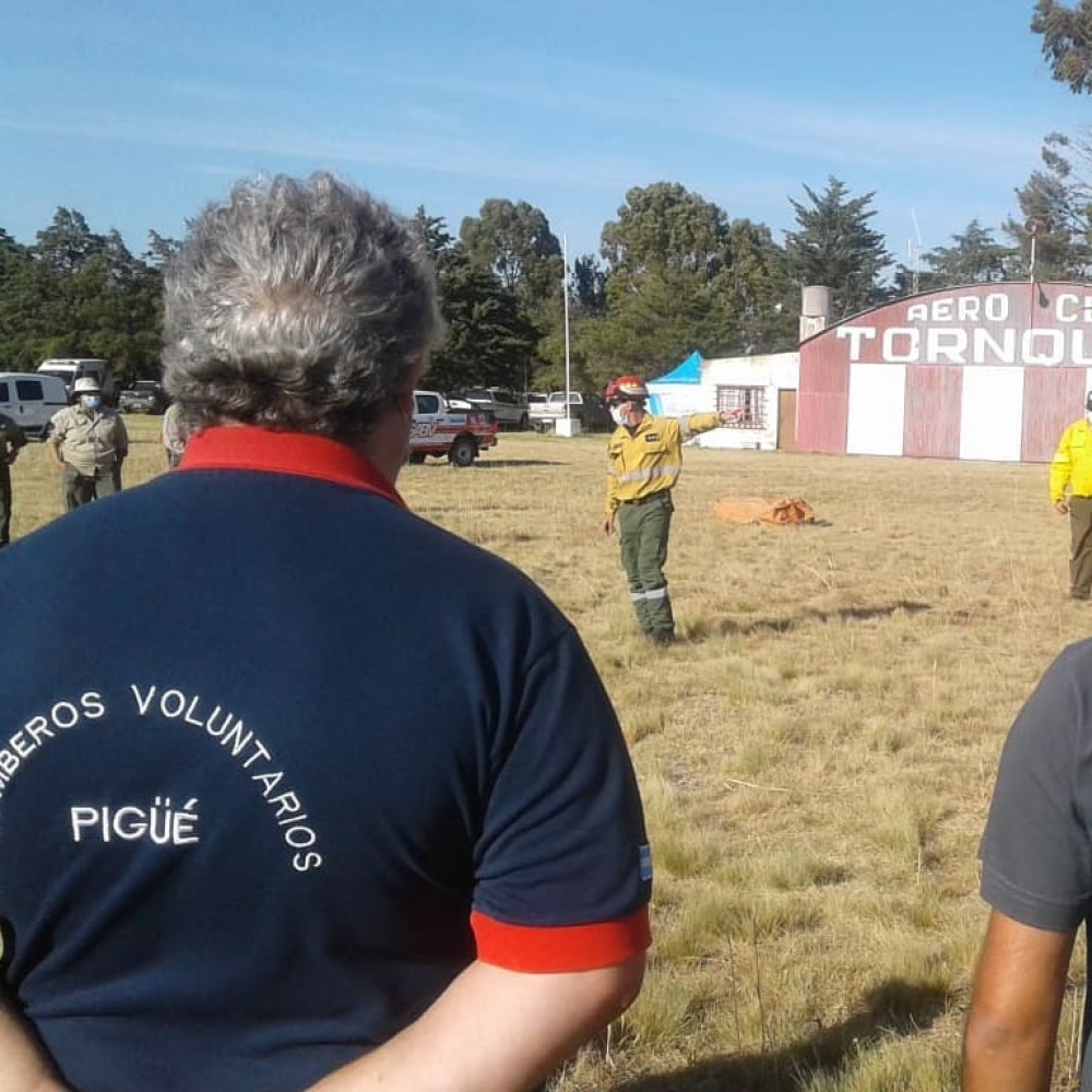 Javier Porta “Uno nunca deja de ser bombero”