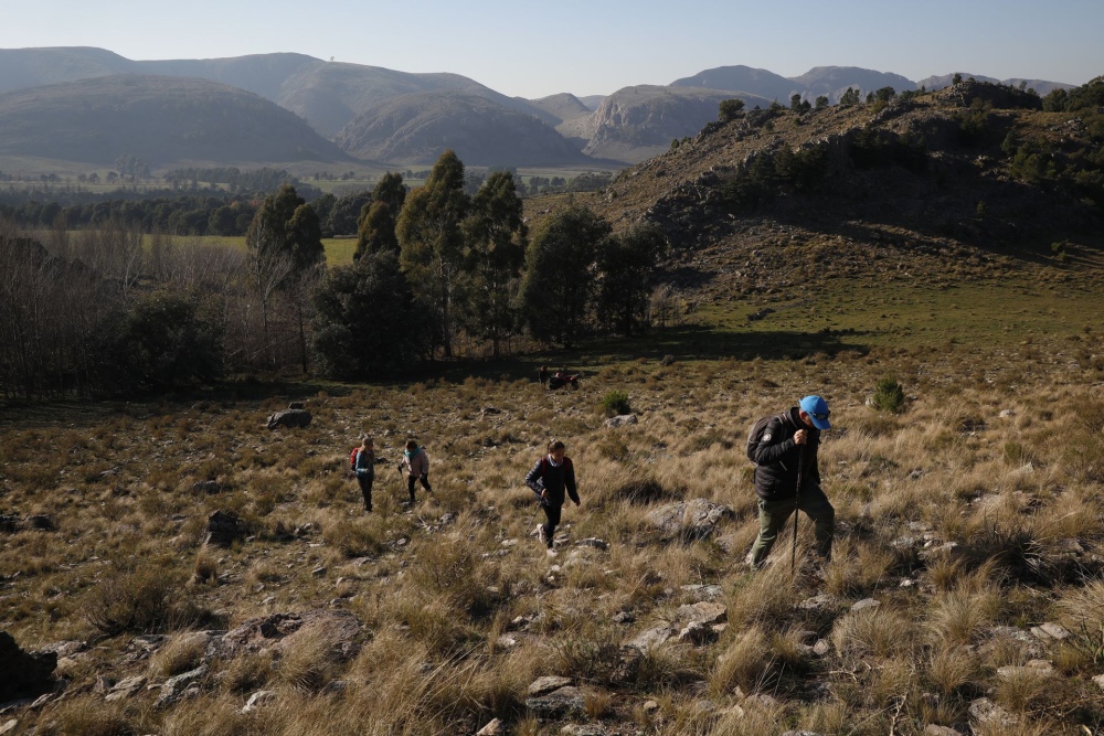 El refugio ”Huellas de amistad” de cerro Áspero en La Nación