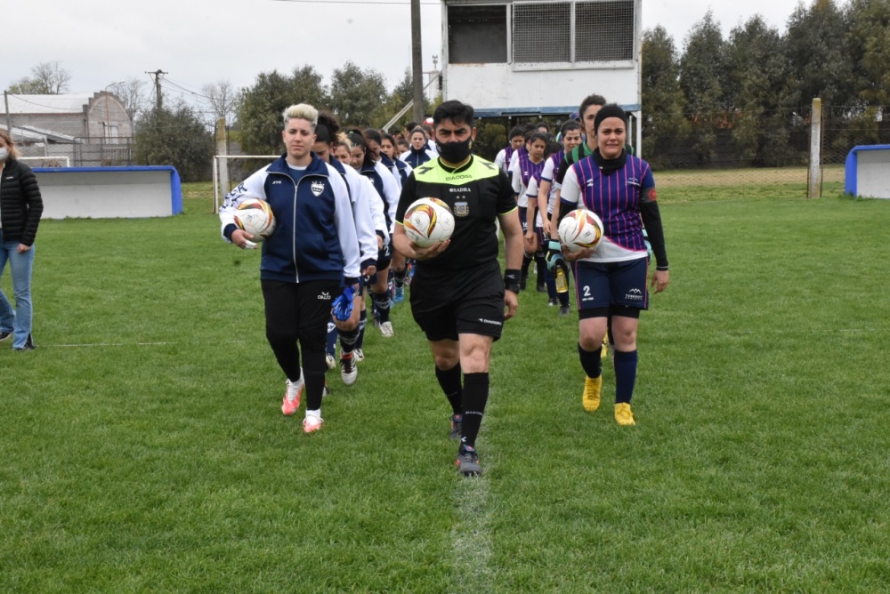 Primera jornada del fútbol femenino