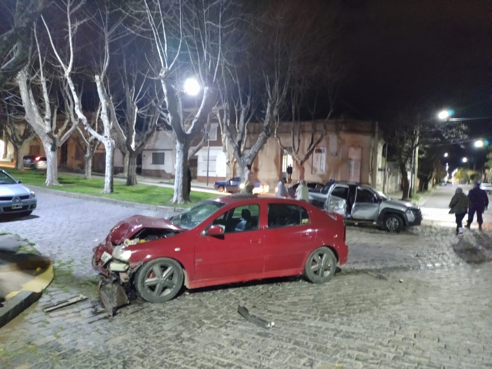 Fortísimo choque en Mitre y Belgrano