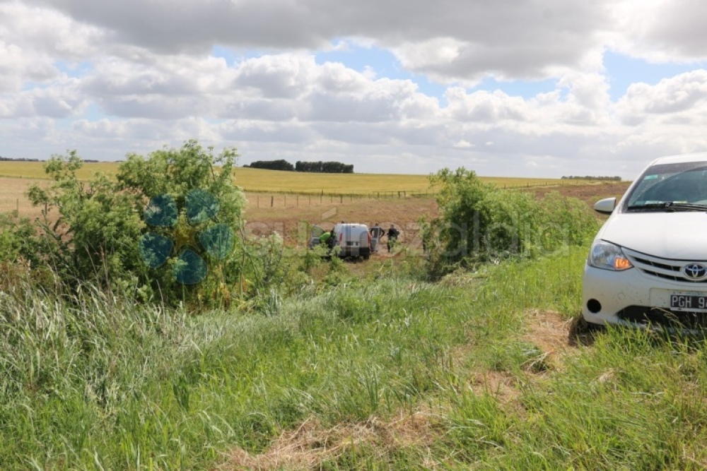 Volcó un utilitario entre Cura Malal y Arroyo Corto