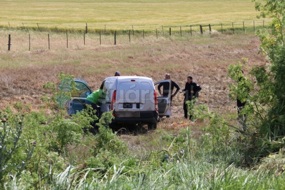 Volcó un utilitario entre Cura Malal y Arroyo Corto