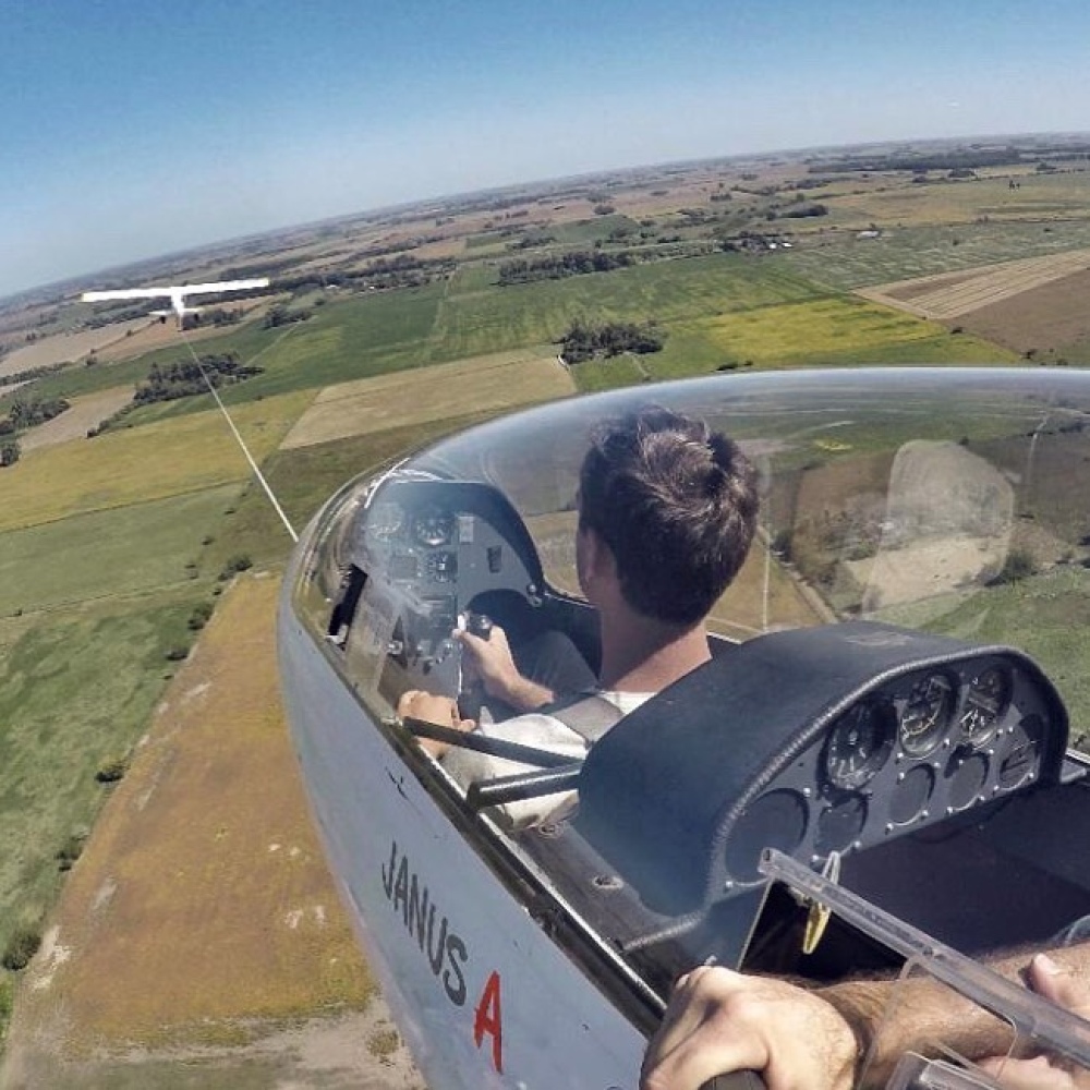 El aeroclub Pigüé lanza su escuela de vuelo a vela