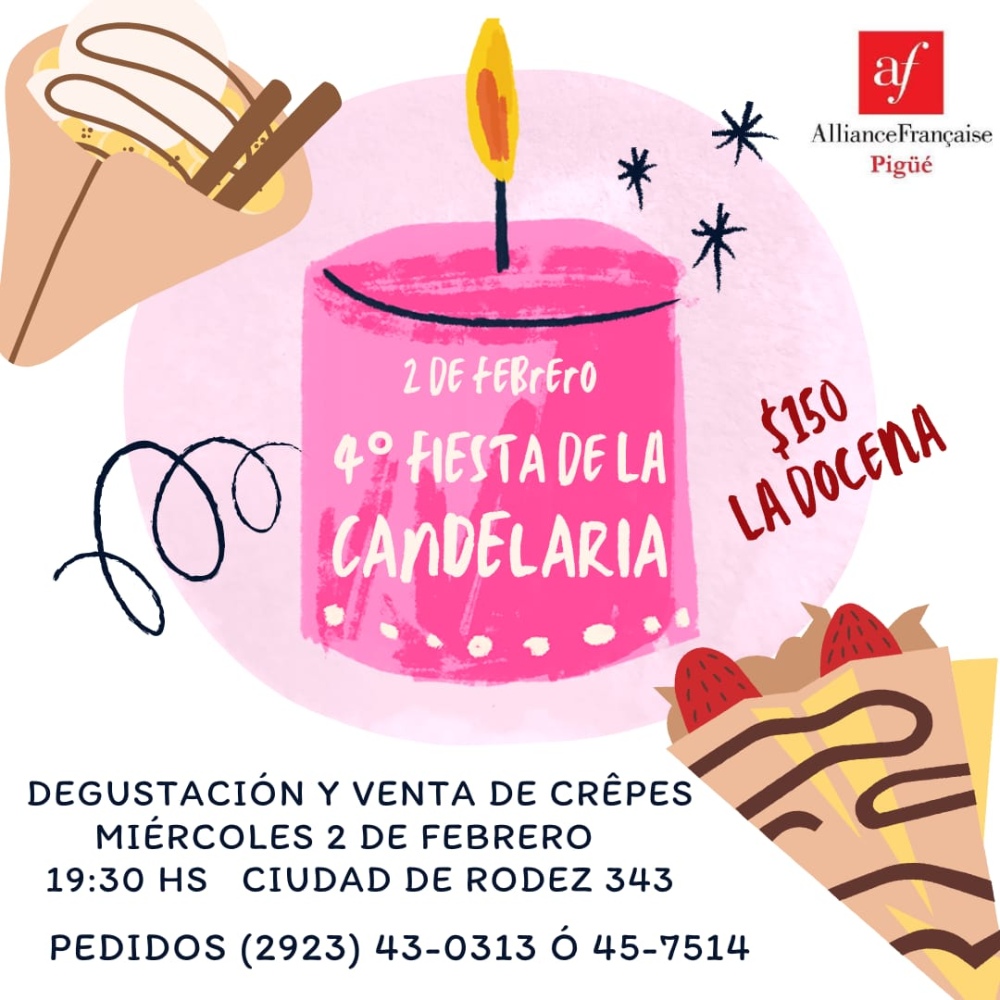 Deliciosas crêpes para la Fiesta de la Candelaria