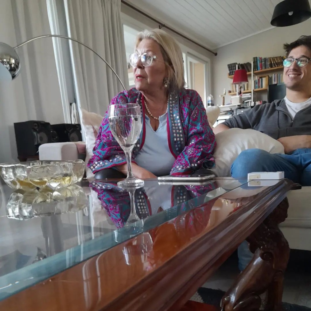 Lilita Carrió recibió en su casa a un concejal del distrito