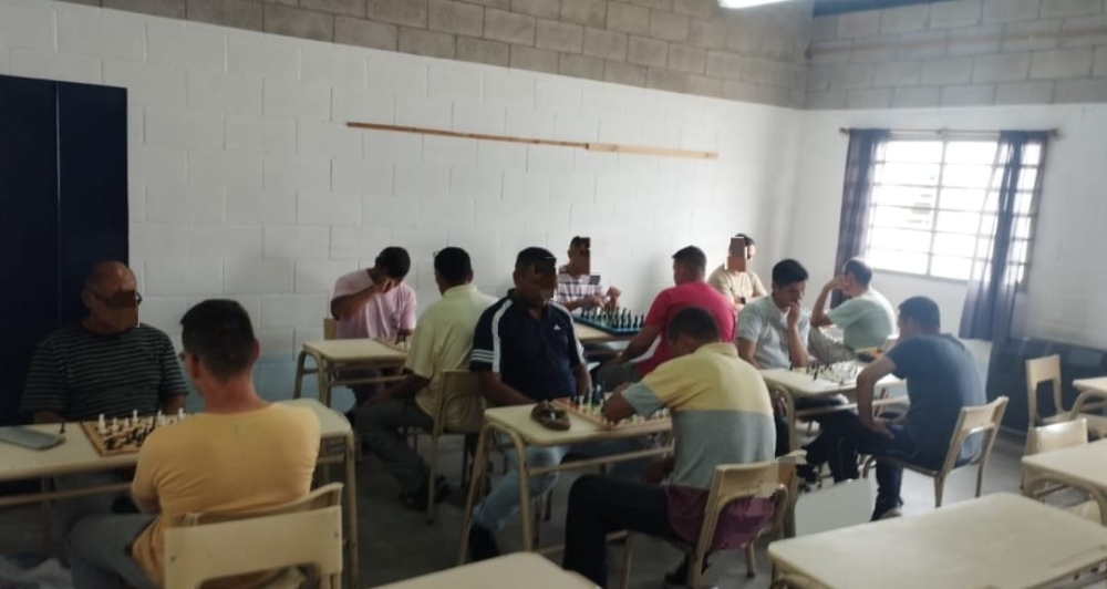 Actividades deportivas en Unidad Penitenciaria de Saavedra