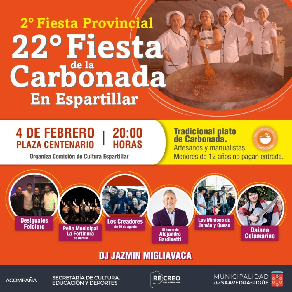 SE VIENE LA FIESTA DE LA CARBONADA EN ESPARTILLAR