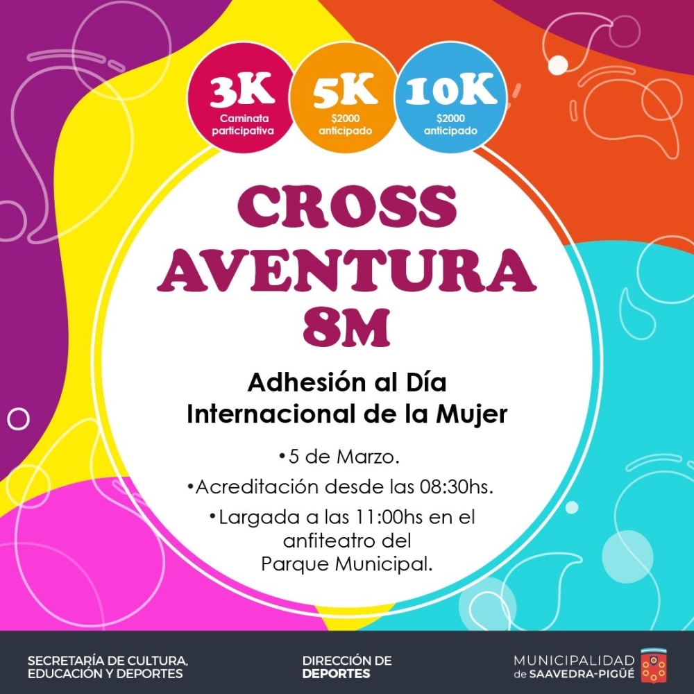 Habrá ”Cross Aventura” para el día de la mujer