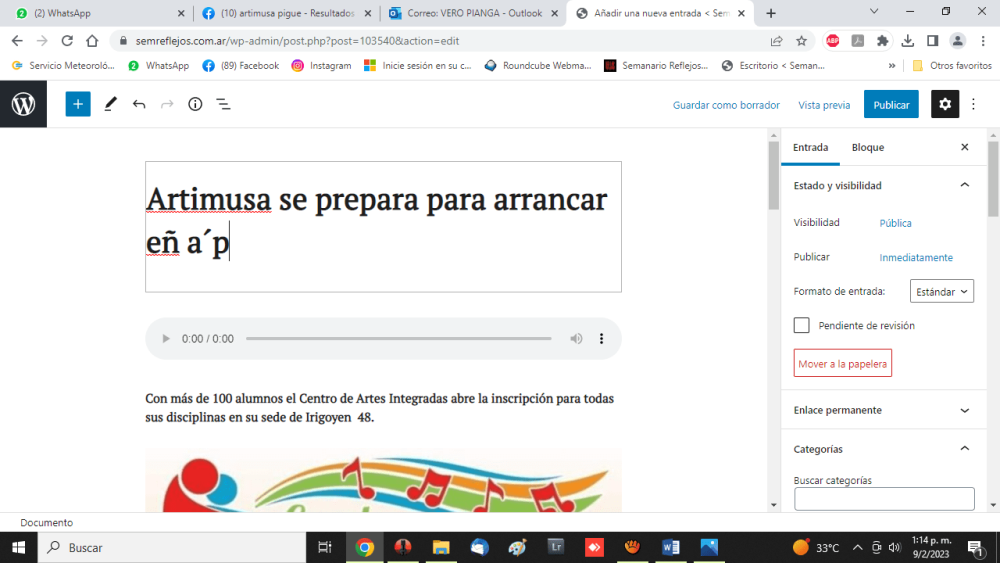 Artimusa se prepara para arrancar el año de cara a su 25 aniversario