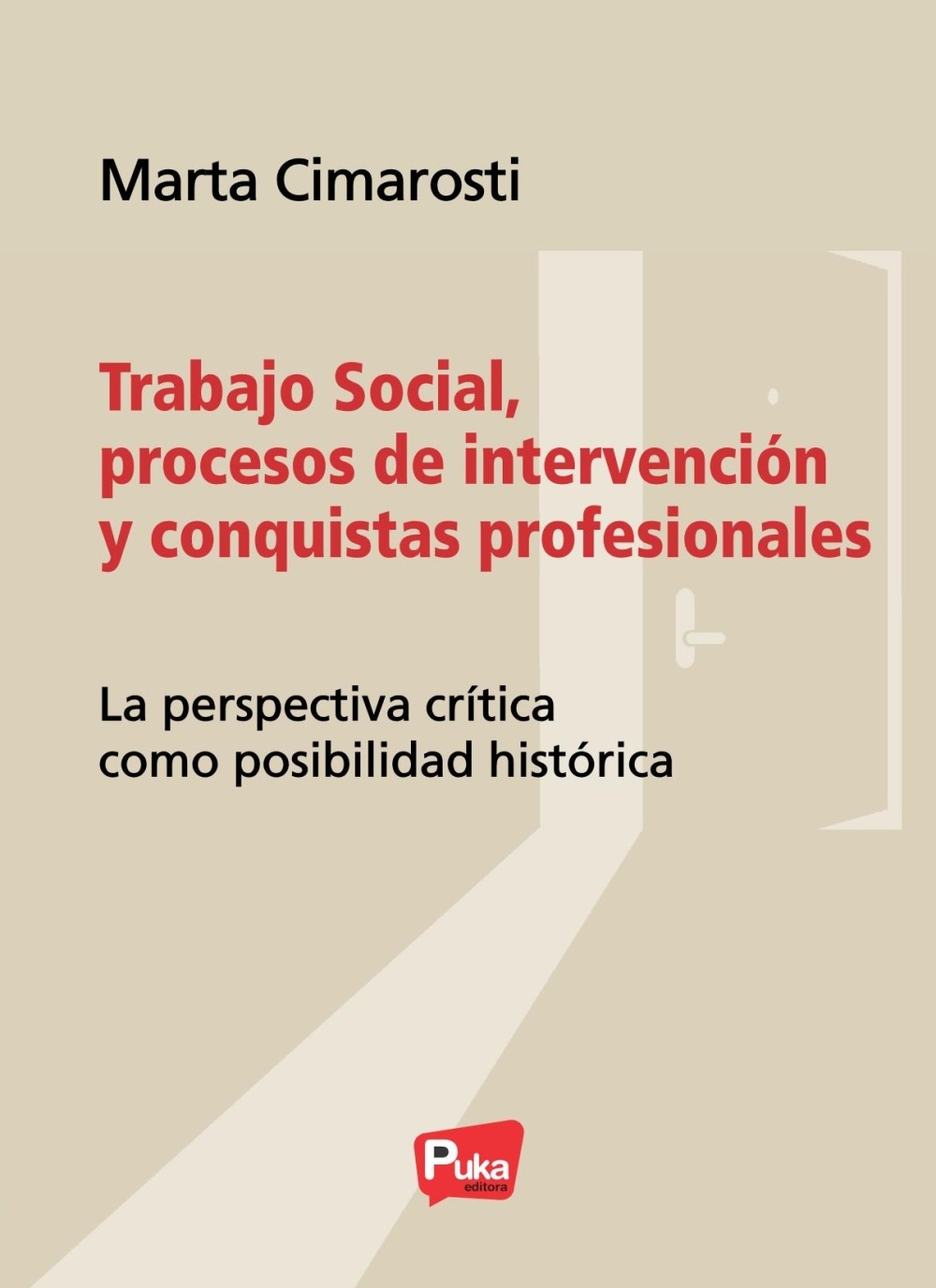 Marta Cimarosti presentó su libro sobre trabajo social