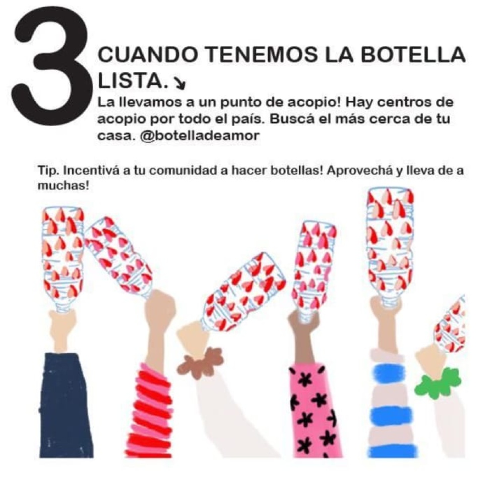 Miracca aclaró sobre los costos para enviar botellas de amor a Bs.As.