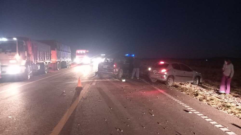 Tres pigüenses accidentados en la ruta 33