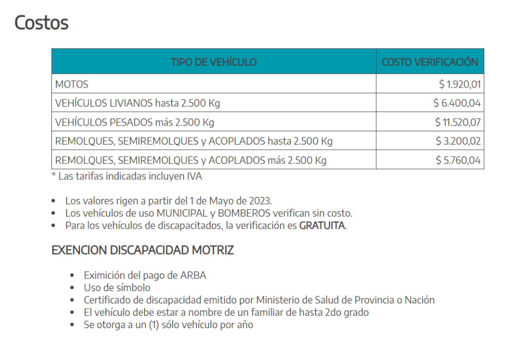 Este viernes es el último día para hacer la VTV en Pigüé