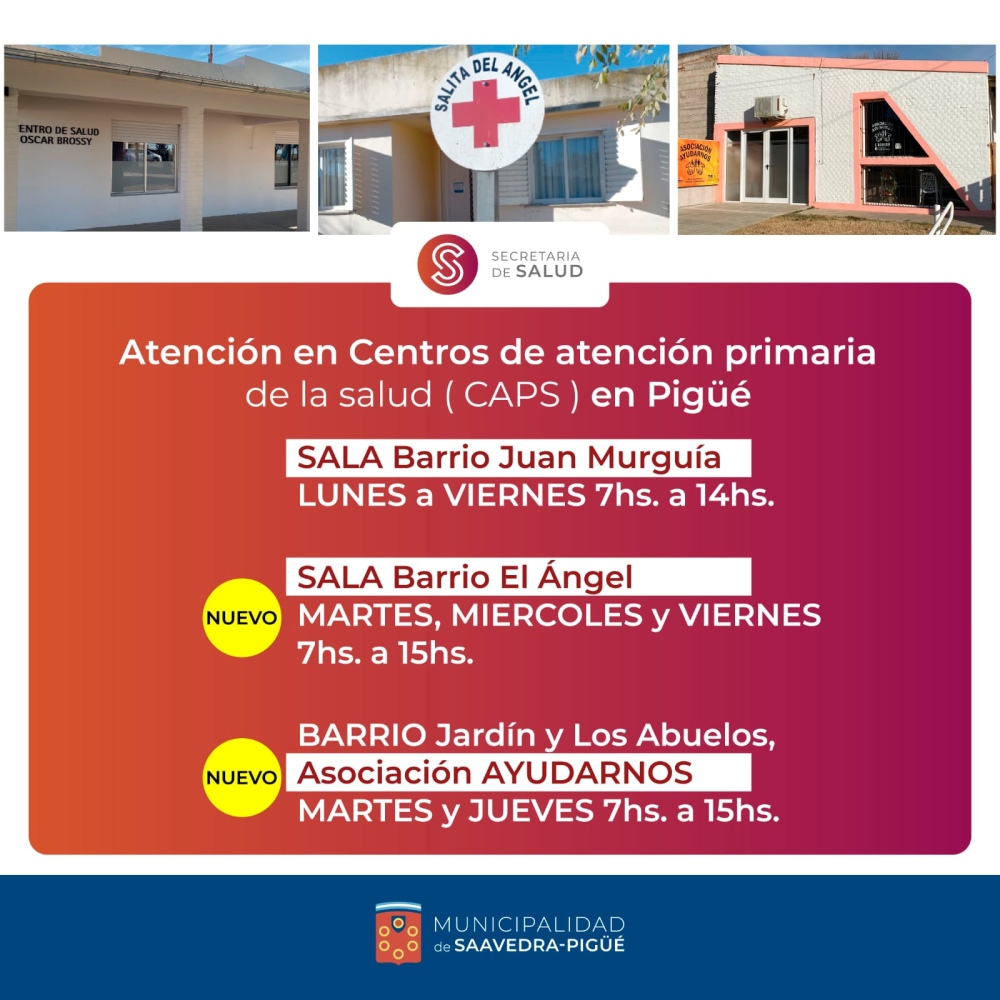 Suman dos salas médicas a la atención primaria de salud