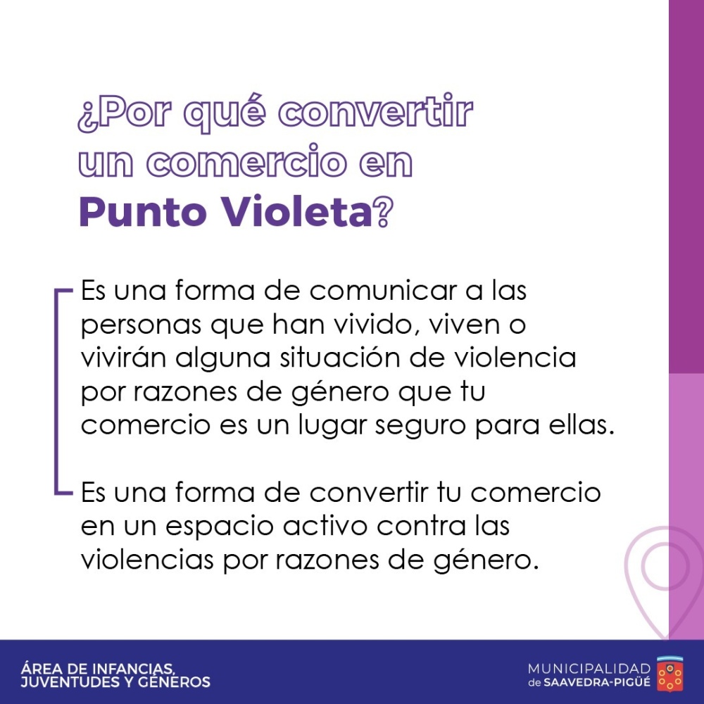 Los comercios podrán ser ”puntos violeta” contra la violencia de género