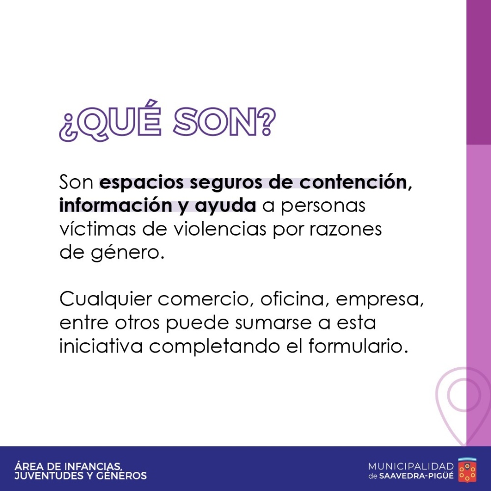 Los comercios podrán ser ”puntos violeta” contra la violencia de género