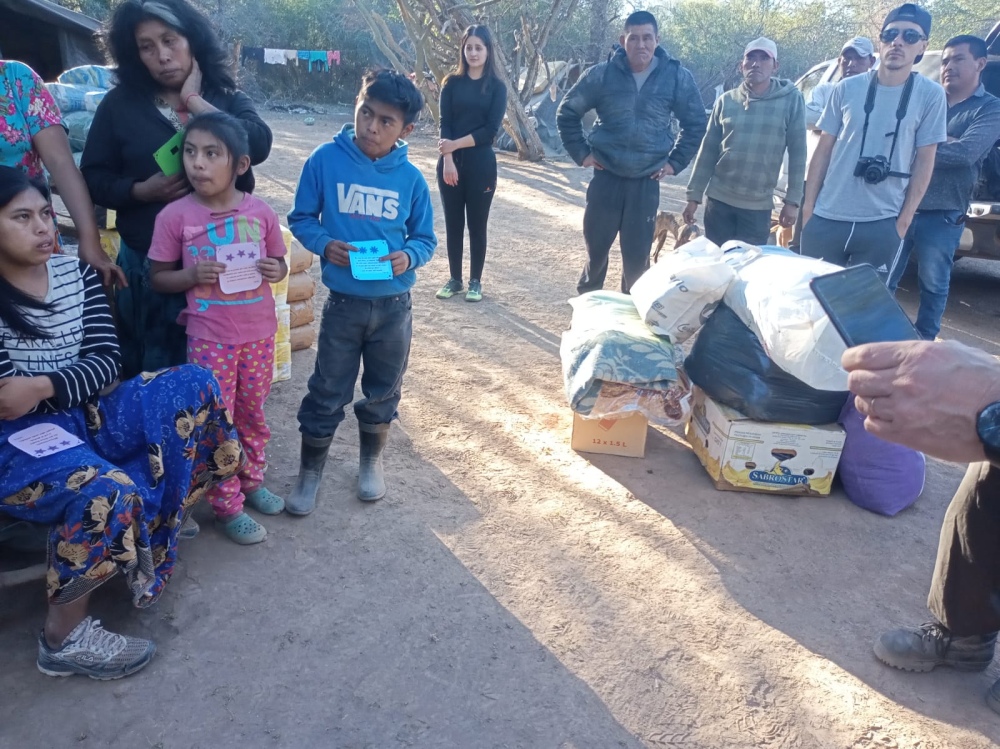 Misión cumplida: las comunidades Wichis de Salta recibieron las donaciones de Pigüé