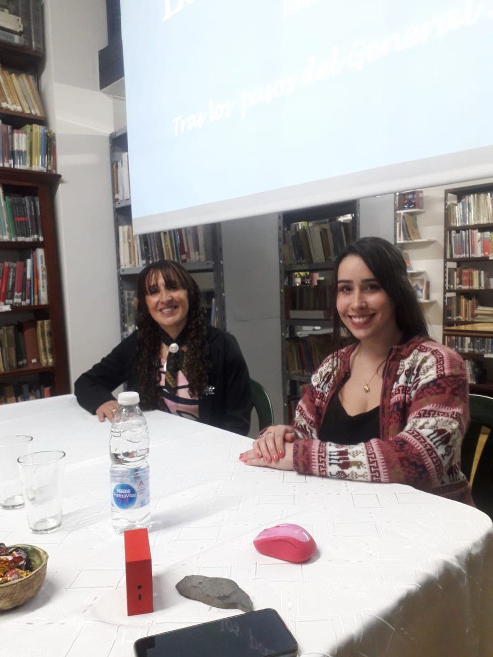 CHARLA DEL ”CRUCE DE LOS ANDES” EN LA BIBLIOTECA SARMIENTO