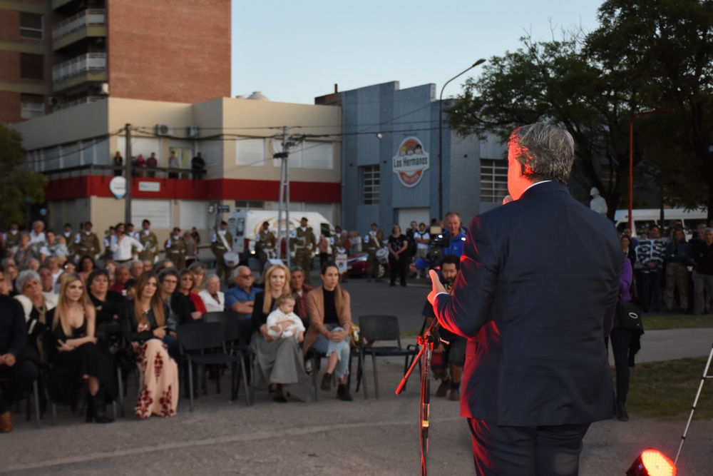 ”Soy de este pueblo, amo este pueblo, amo esta ciudad y agradezco este reconocimiento”