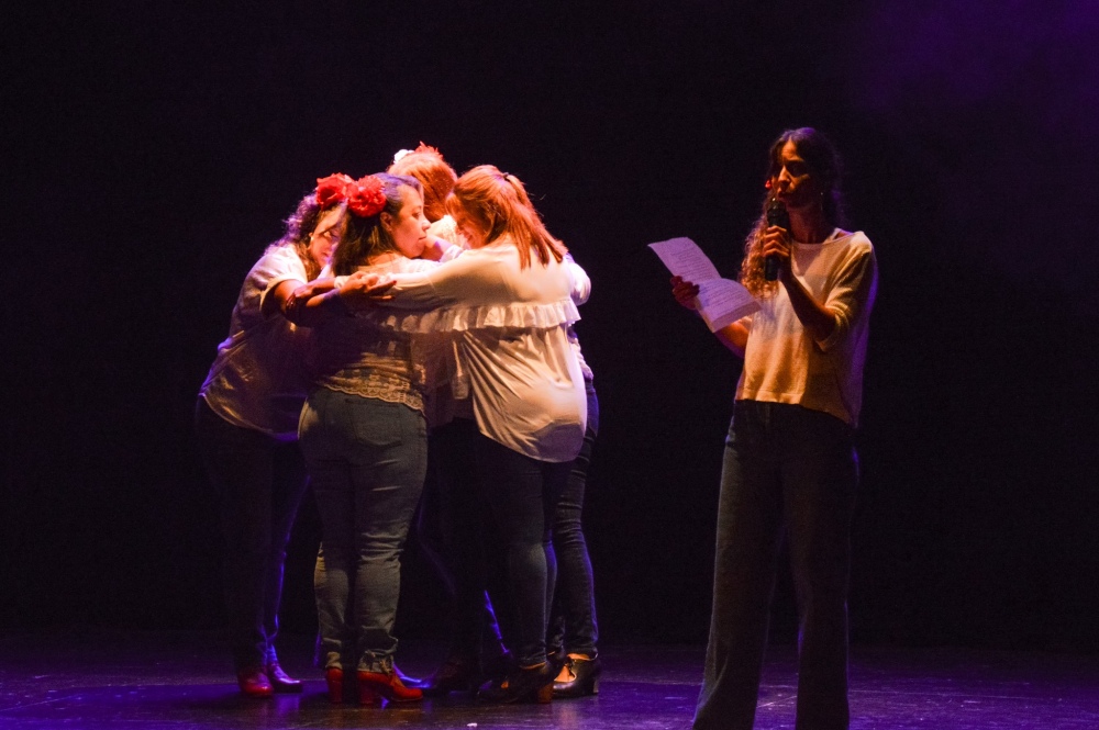 Jornada en reivindicación al 8M en el Teatro Español