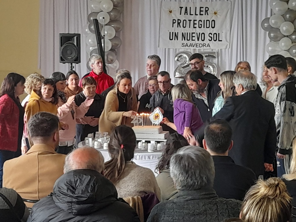 25 años del Taller Protegido “Un Nuevo Sol” de Saavedra