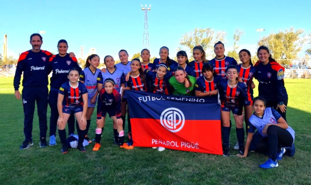 Las Chicas de Peñarol que empataron con Peñarol de Guamini