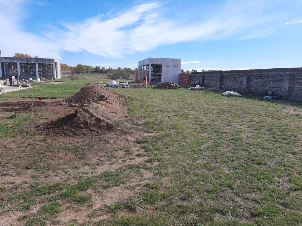 Ampliación del Cementerio de la localidad de Saavedra