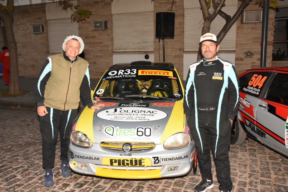 Podio de pigüenses en el Rally Bonaerense