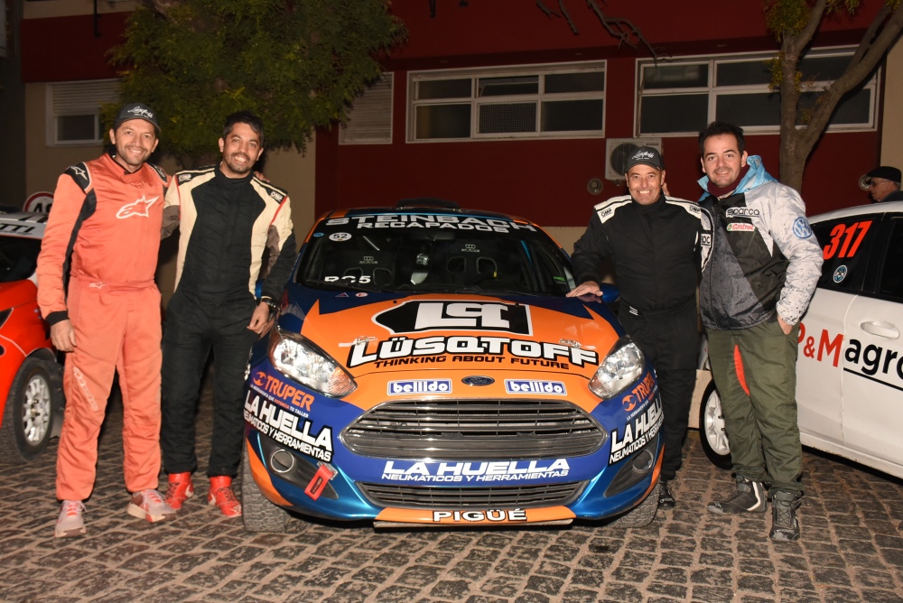 Podio de pigüenses en el Rally Bonaerense