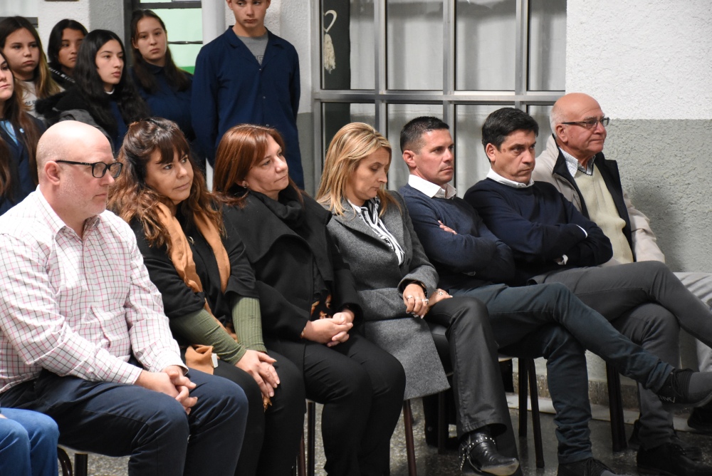 Se inauguraron dos nuevas aulas en la Escuela de Educación Agraria Nº1 de Goyena