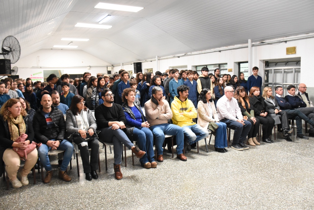 Se inauguraron dos nuevas aulas en la Escuela de Educación Agraria Nº1 de Goyena