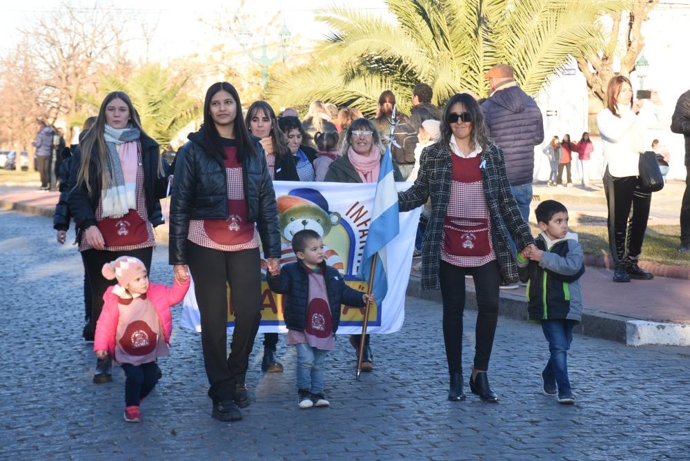 Desfile Cívico Militar en el día de la Patria