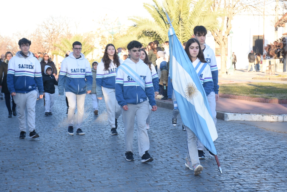 Desfile Cívico Militar en el día de la Patria