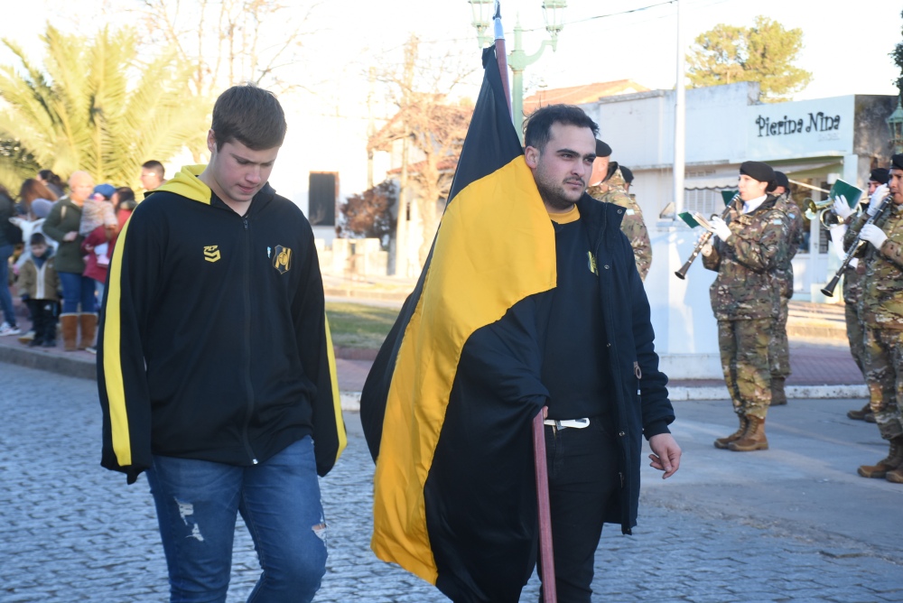 Desfile Cívico Militar en el día de la Patria