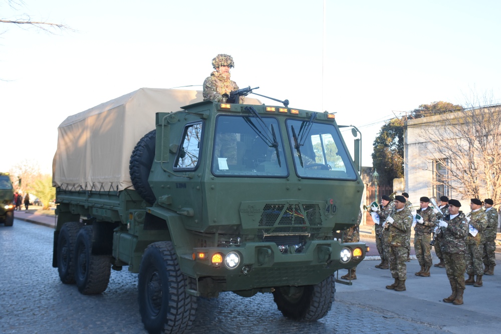 Desfile Cívico Militar en el día de la Patria