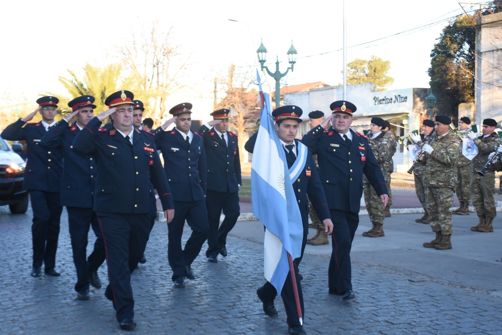 Desfile Cívico Militar en el día de la Patria