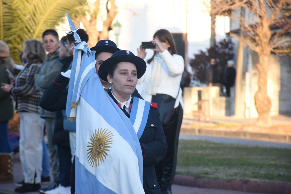 Desfile Cívico Militar en el día de la Patria