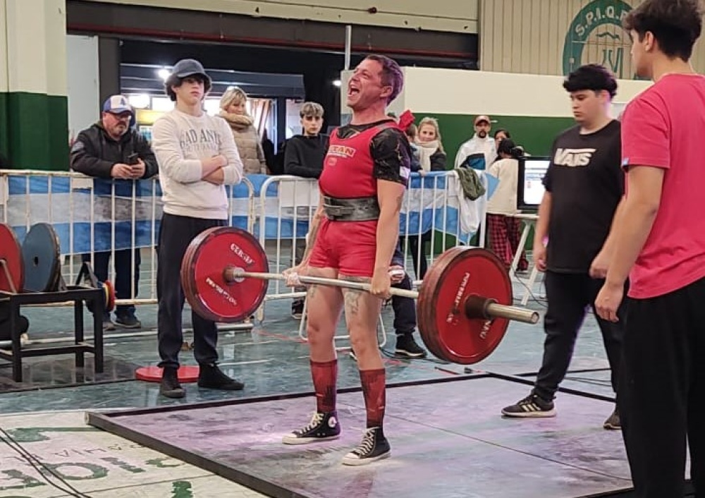 Clasificado para al Campeonato Argentino de Powerlifting