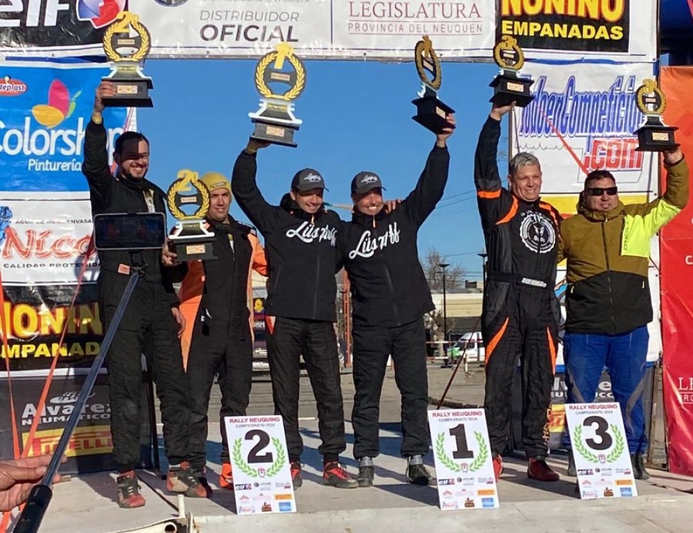 Fernando Alustiza ganó en el Rally de Zapala