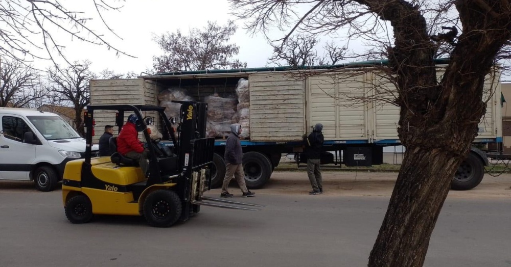 Donación de galletitas de la empresa Granix