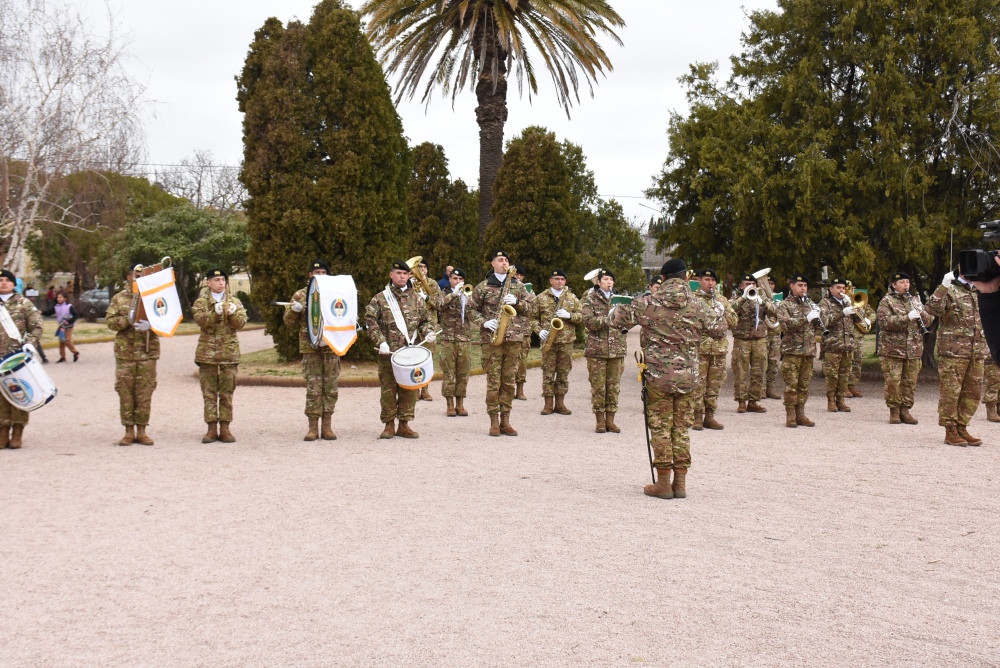 Acto en conmemoración de un nuevo aniversario del paso a la inmoralidad del Gral. José de San Martín