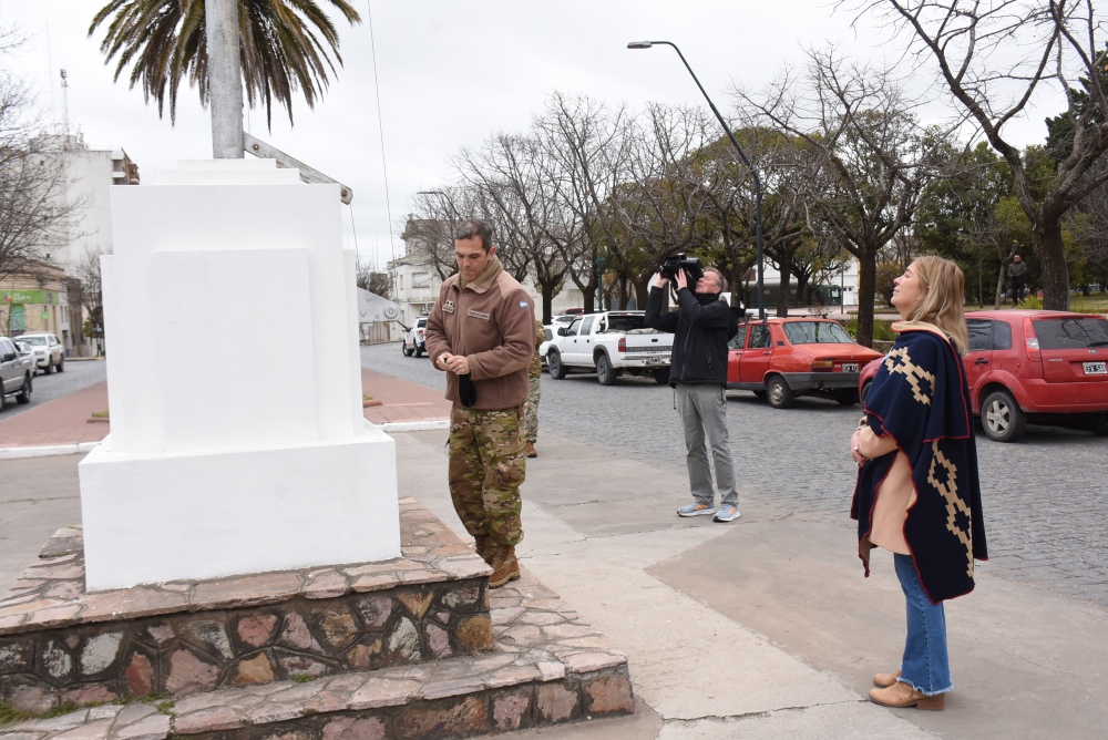 Acto en conmemoración de un nuevo aniversario del paso a la inmoralidad del Gral. José de San Martín