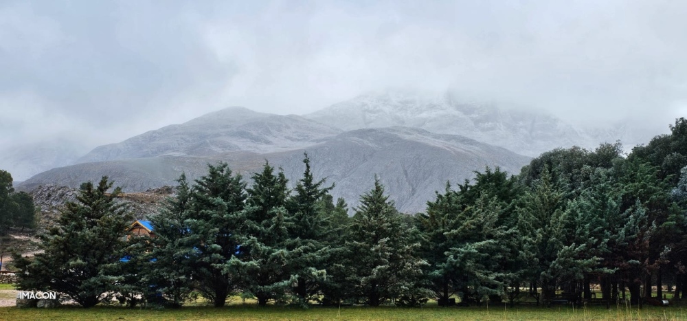 Ha nevado en el sector serrano de Sierra de la Ventana