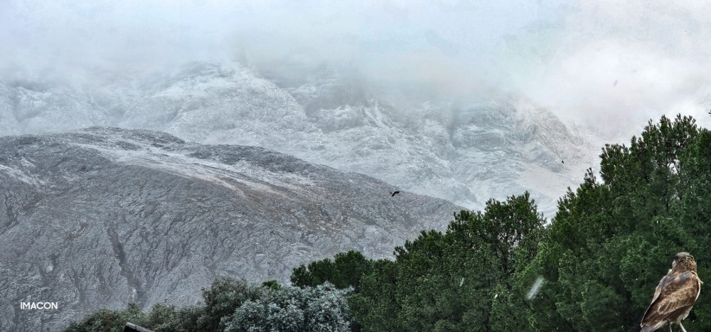 Ha nevado en el sector serrano de Sierra de la Ventana