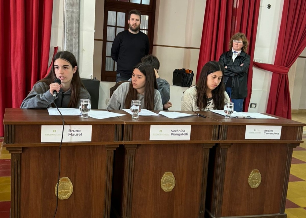 Parlamento Juvenil en el Concejo Deliberante 