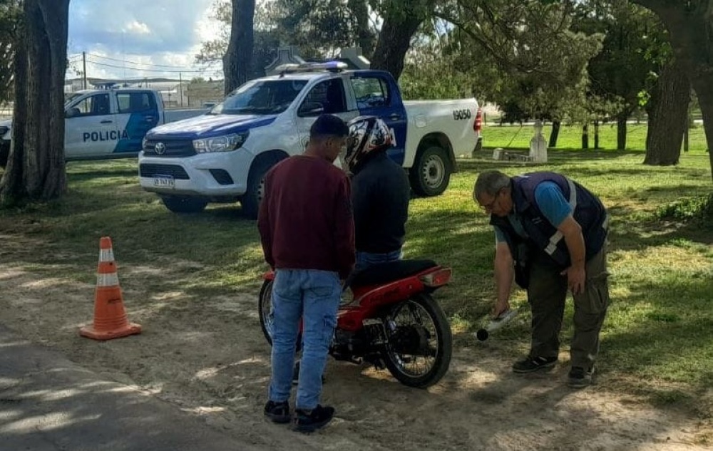 Operativos de control de escapes libres