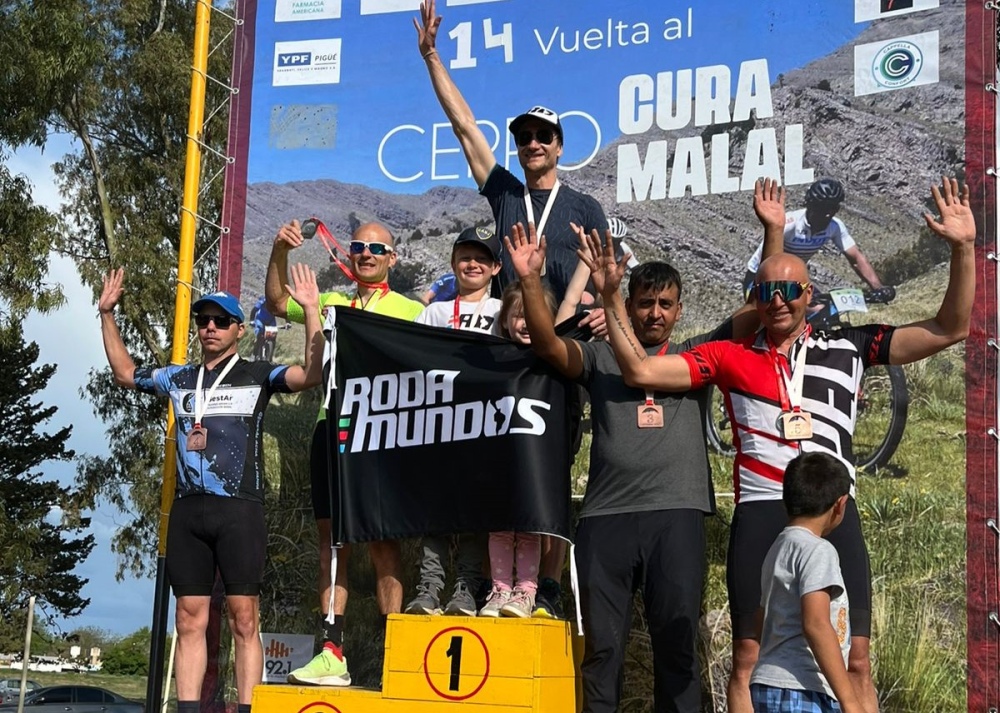 Guillermo Strack fue el mejor pigüenses en la 14º Vuelta al Cerro Curamalal